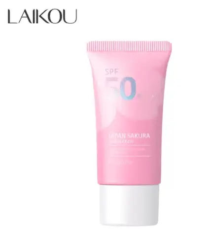 Laikou-Japan-Sakura-Face-Sunscreen-SPF50++ 50 gm ruxea