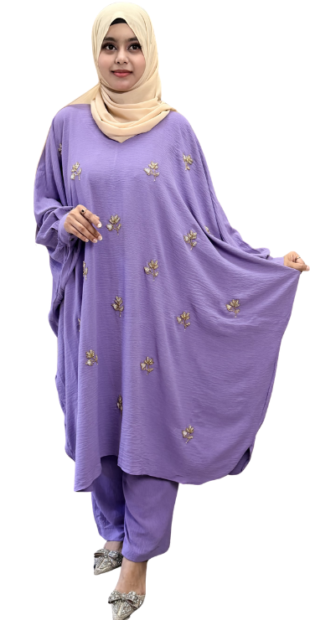 Karchupi Abaya Set ruxea