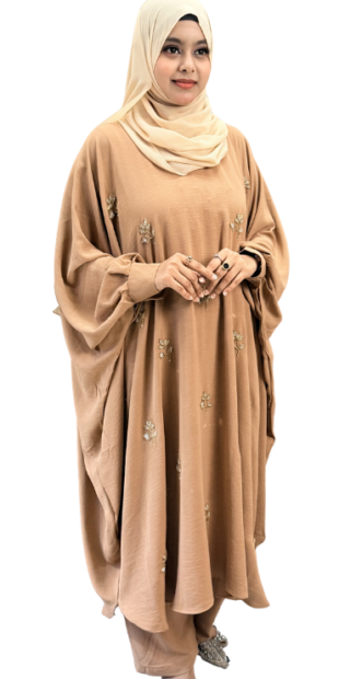 Karchupi Abaya set ruxea