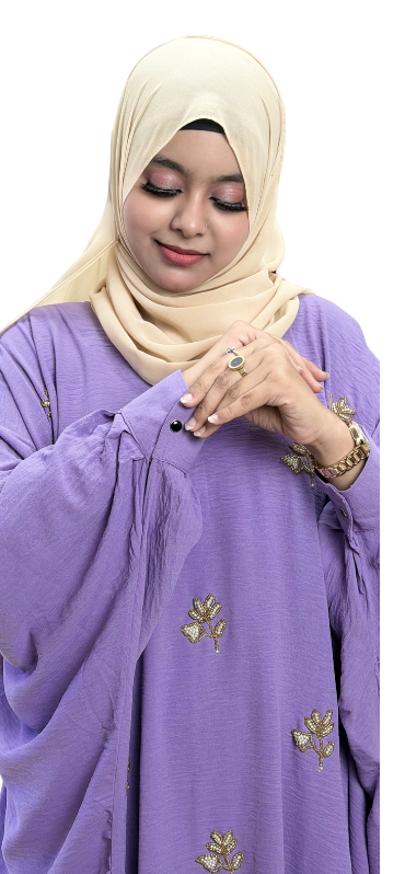 Karchupi Abaya Set ruxea