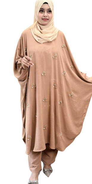 Karchupi Abaya set ruxea