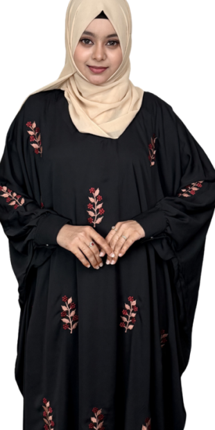 Embroidery Abaya Set ruxea